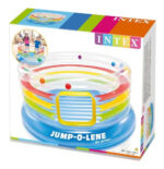 Inflable Pelotero Transparente Saltarin Intex + Pelotas - Imagen 2