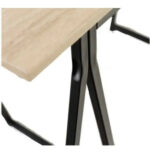 Escritorio Multifuncion Metal Madera Estilo Industrial Ramos - Imagen 5