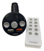 Transmisor Fm Bluetooth Para Auto Noganet Ng-26 Con Usb Y Manos Libres - Imagen 5