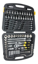 Caja Juego De Herramientas + 120 Piezas Stanley Tubos Y Llaves - Imagen 3
