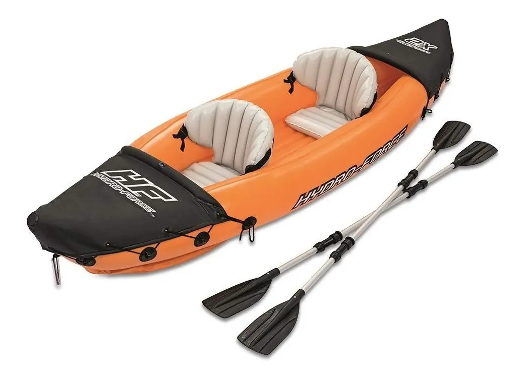 D_NQ_NP_782970-MLA31606034407_072019-F.jpg Kayak Bote Inflable 2 Personas Bestway Calidad 160kg + Remos - Imagen 1