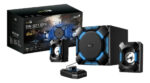 Parlantes Genius 2.1 Gamer Subwoofer Portatil Con Led 36w