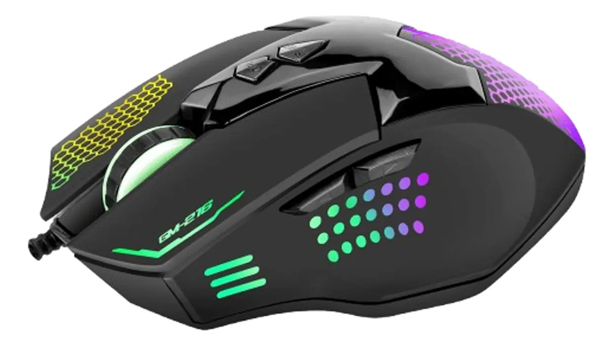D_NQ_NP_786597-MLA82152255043_012025-F.jpg Mouse Gamer Strike Me Retroluminado 2400dpi 7 Botones - Imagen 1