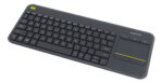 Teclado Inalámbrico Con Touchpad K400 Plus Logitech Color Del Teclado Negro Idioma Español Portugués Brasil - Imagen 3