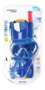 Kit Buceo Snorkel Bestway 4 Piezas Antiparras Playa + Bolso - Imagen 2