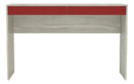 Escritorio Madera Maciza Estilo Escandinavo Estante + Cajon - Imagen 3