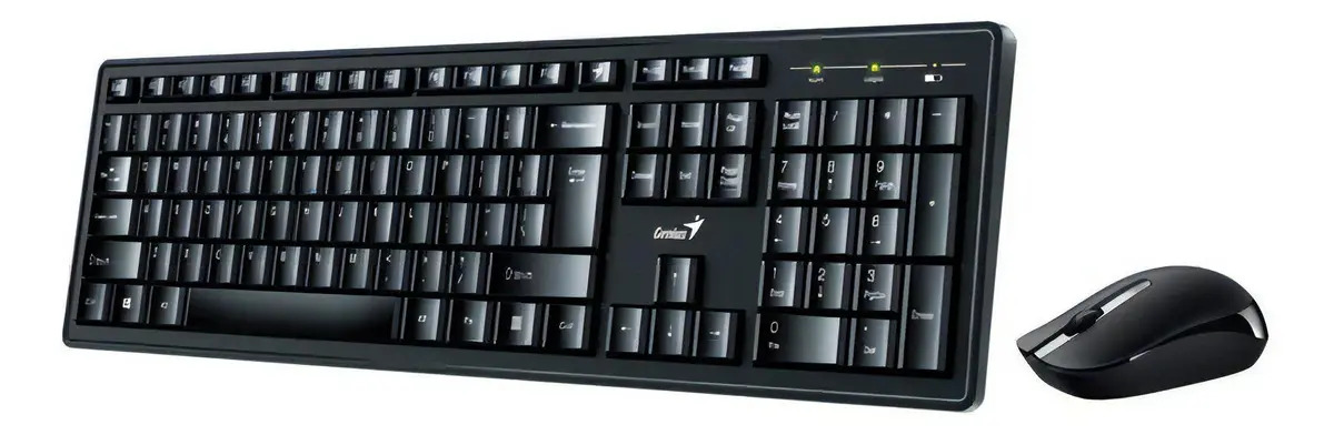 D_NQ_NP_806270-MLA99367012156_112025-F.jpg Combo Teclado Mouse Genius Km-8200 Inalambrico Español Pc Color Del Teclado Negro Color Del Mouse Negro - Imagen 1