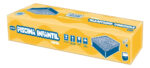 Pileta Estructural Rectangular Mor 001000 Con Capacidad De 400 Litros 1.06x1.15 M Azul Ondas