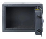Caja Fuerte Digital 35x25x25 + 2 Llaves Teclado Beige Acero - Imagen 2