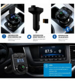Transmisor Fm Bluetooth Con Usb Radio 12v Calidad Premium - Imagen 8