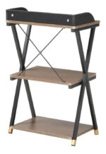 Set Escritorio + Estante Bachelor Office Madera Y Metal - Imagen 6