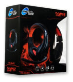 Auriculares Gamer Noga Stormer Ng-8620 Negro Y Rojo Negro/rojo - Imagen 4