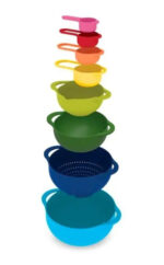 Set X8 Bowls Mezcladores Joseph Duo Multicolor Premium - Imagen 2