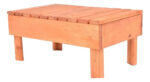 Set De Jardin 4 Piezas Living De Madera Con Almohadones - Imagen 3
