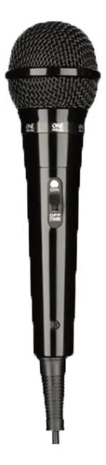 Micrófono Dinámico One For All Omnidireccional Karaoke Modelo Sv5900 Negro - Imagen 5
