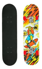Skate Patineta Freestyle Maple Lija Antideslizante Diseño - Imagen 5