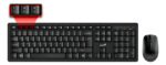 Combo Teclado Mouse Genius Km-8200 Inalambrico Español Pc Color Del Teclado Negro Color Del Mouse Negro - Imagen 5