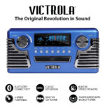Tocadisco Retro Vinilos Usb Aux Mp3 Bluetooth Cd + Radio - Imagen 2