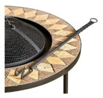 Mesa Exterior Mosaico Importada Con Brasero Mod Exclusivo ! - Imagen 6
