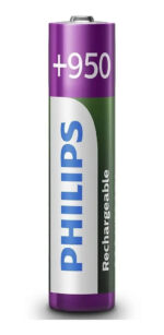 Pila Recargable Aaa Philips X 4 950 Mah 1000 Cargas Ramos Mejia - Imagen 2