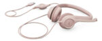 Audifono Logitech H390 Usb C/ Cancelación De Ruido Color Rosa - Imagen 4