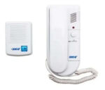 Kit Set Portero Electrico Telefono + Timbre Exterior A Pilas - Imagen 2