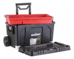 Ubermann 320308 Caja Carro De Herramientas Organizador Doble Color Negro - Imagen 5