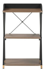 Set Escritorio + Estante Bachelor Office Madera Y Metal - Imagen 5
