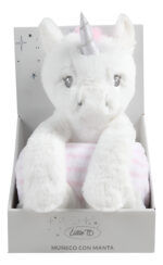 Mantas Polares Con Peluches O Sonajeros Suaves Ideal Niños - Imagen 4