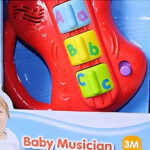 Guitarra Eléctrica De Juguete Para Bebés Con Luces Y Sonido - Imagen 3