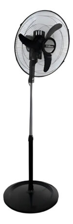 Ventilador De Pie Liliana Vprn18 Orbital Con Repeler Negro - Imagen 2