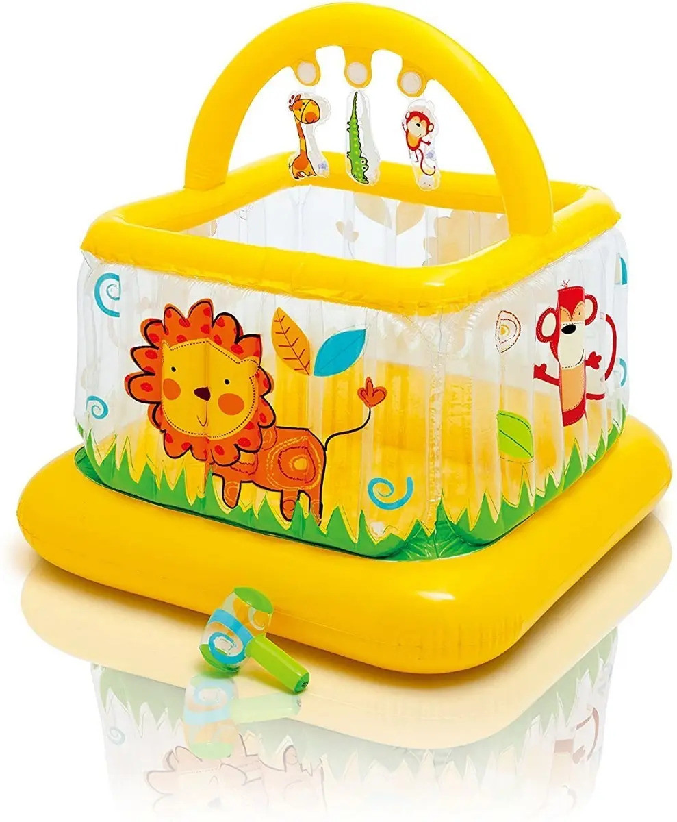 D_NQ_NP_857874-MLA46023981351_052021-F.jpg Corralito Pelotero Intex Gimnasio Bebe Inflable Ramos Mejia - Imagen 1