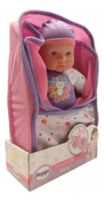 Cuna Portatil Cambiador Mochila Para Muñecas Ramos Mejia - Imagen 2