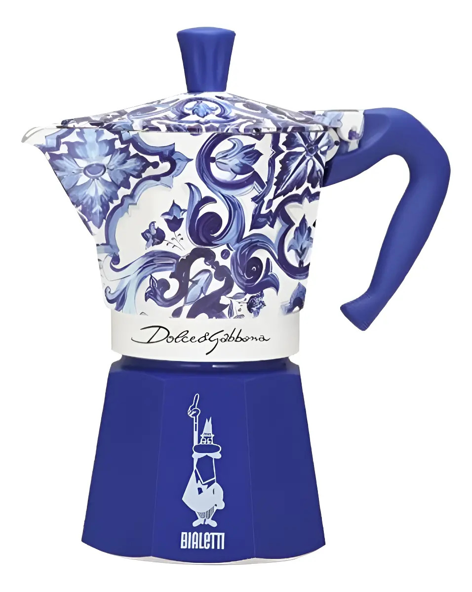 D_NQ_NP_867359-MLA92149054539_092025-F.jpg Cafetera Dolce & Gabanna Bialetti Italiana Moka 6 Tazas - Imagen 1