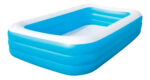 Pileta Inflable Rectangular Bestway Piscina Fast Set De 2.62m X 1.75m X 51cm 778l Azul Y Blanca Caja Azul/blanco - Imagen 11