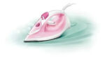 Plancha Philips Vapor Gc1022/40 Base Antiadherente 2000w Color Rosa - Imagen 2