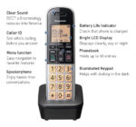 Telefono Inalambrico Panasonic Intercomunicador Duo Altavoz - Imagen 2