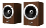 Parlantes Genius Sp Hf280 Usb 6w Wooden Madera Marrón - Imagen 2