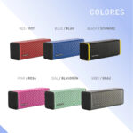 Parlantes Bluetooth Portatil Thonet Vander Frei Potenciado Color Gris Gray - Imagen 4