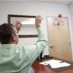 Aro Tablero A Escala Spalding Nba Oficial Basket + Pelota - Imagen 2