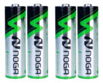 Combo 4 Pilas Pila Aa Noganet Power Recargables + Duracion Pack Set