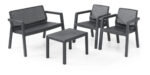 Set Juego Jardin Exterior Impermeable Keter Sillon + Sillas - Imagen 4