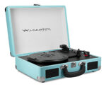Tocadiscos Winco W406 Vinilo Wincofon Color Celeste - Imagen 5