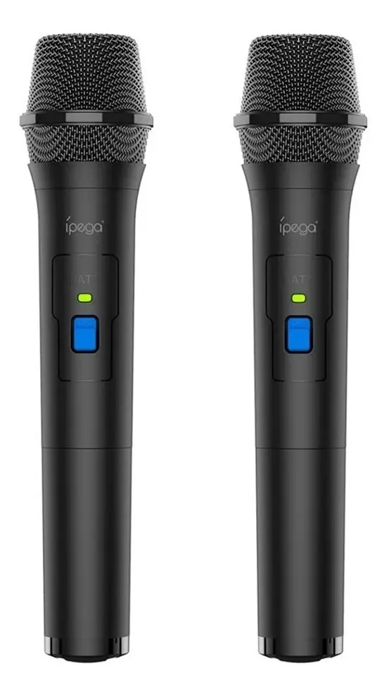 D_NQ_NP_905185-MLA53015788072_122022-F.jpg Set De 2 Microfonos Karaoke Para Ps3 Pc Xbox 360 Wii - Imagen 1