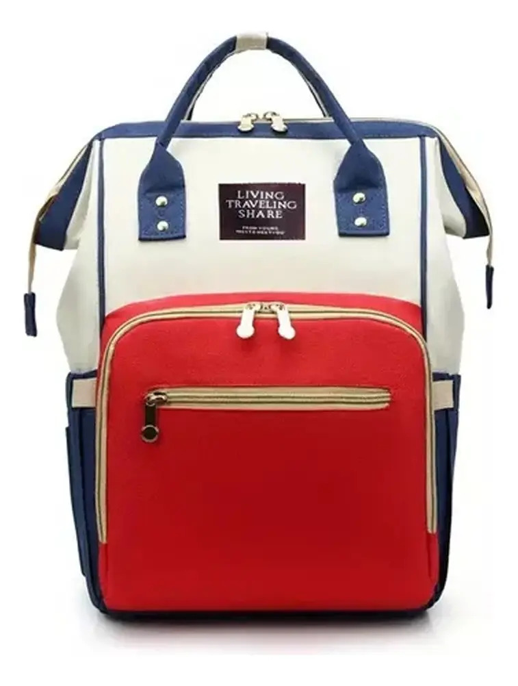 D_NQ_NP_906877-MLA74502655998_022024-F.jpg Mochila Maternal Con Bolsillo Resistente Termico + Cambiador - Imagen 1
