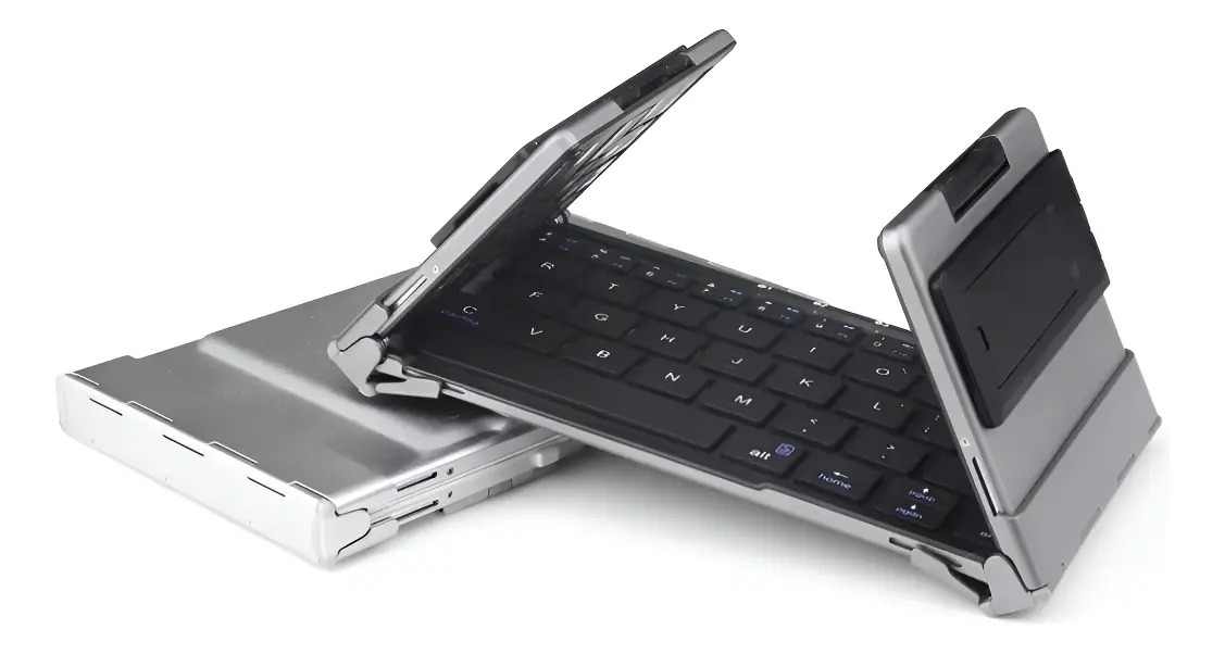 D_NQ_NP_915777-MLA88783679628_082025-F.jpg Teclado Bluetooth Aluminio iPad iPhone Plegable Android Ios - Imagen 1