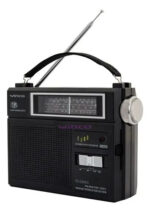 Radio Portatil Am Fm Enchufe O Pila Gran Parlante Winco 2004 - Imagen 6