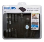 Kit De Viaje Philips 8 Adaptadores Usb Notebook Retractil