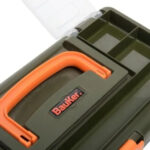 Caja De Herramientas Bauker Plástica 30cm Verde Oscuro Sin Ruedas - Imagen 5