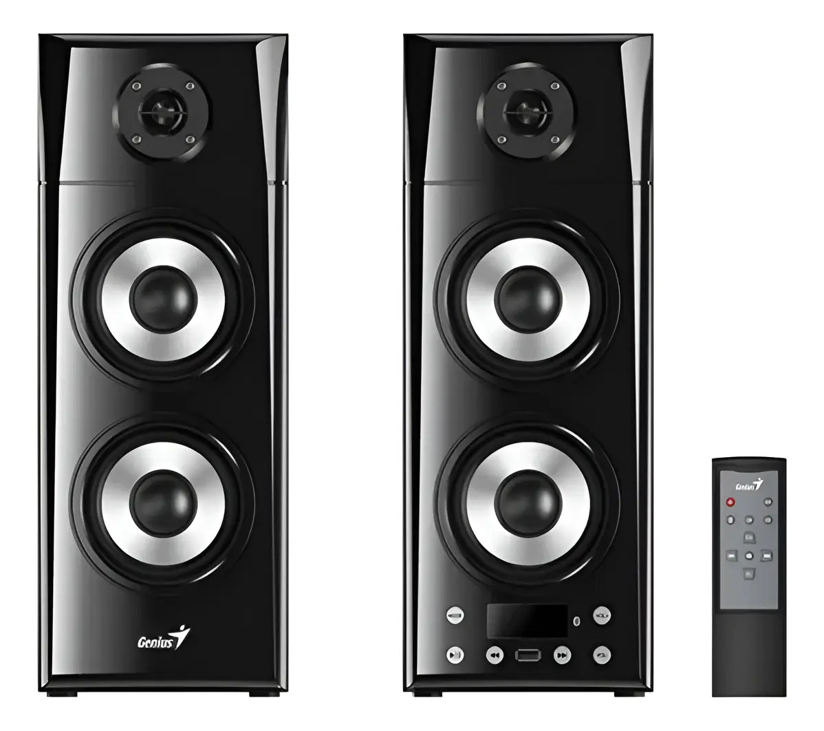 D_NQ_NP_927075-MLA91213463813_082025-F.jpg Parlantes Genius Madera Modelo Nuevo + 50w Rms 3 Vias Ideal Tv Smart Ultimo Modelo - Imagen 1